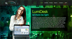 Desktop Screenshot of lumidesk.com